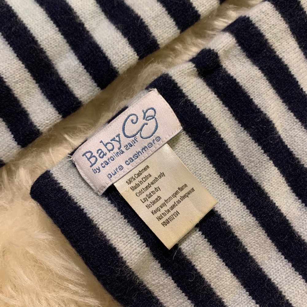 Baby CZ Cashmere Scarf - Picture 2 of 2